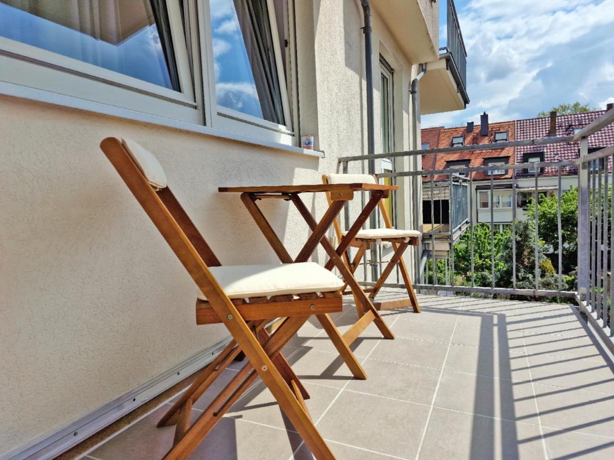 Happyside O Free Park O Balkon O Nespresso O Wlan Leipzig Exterior foto